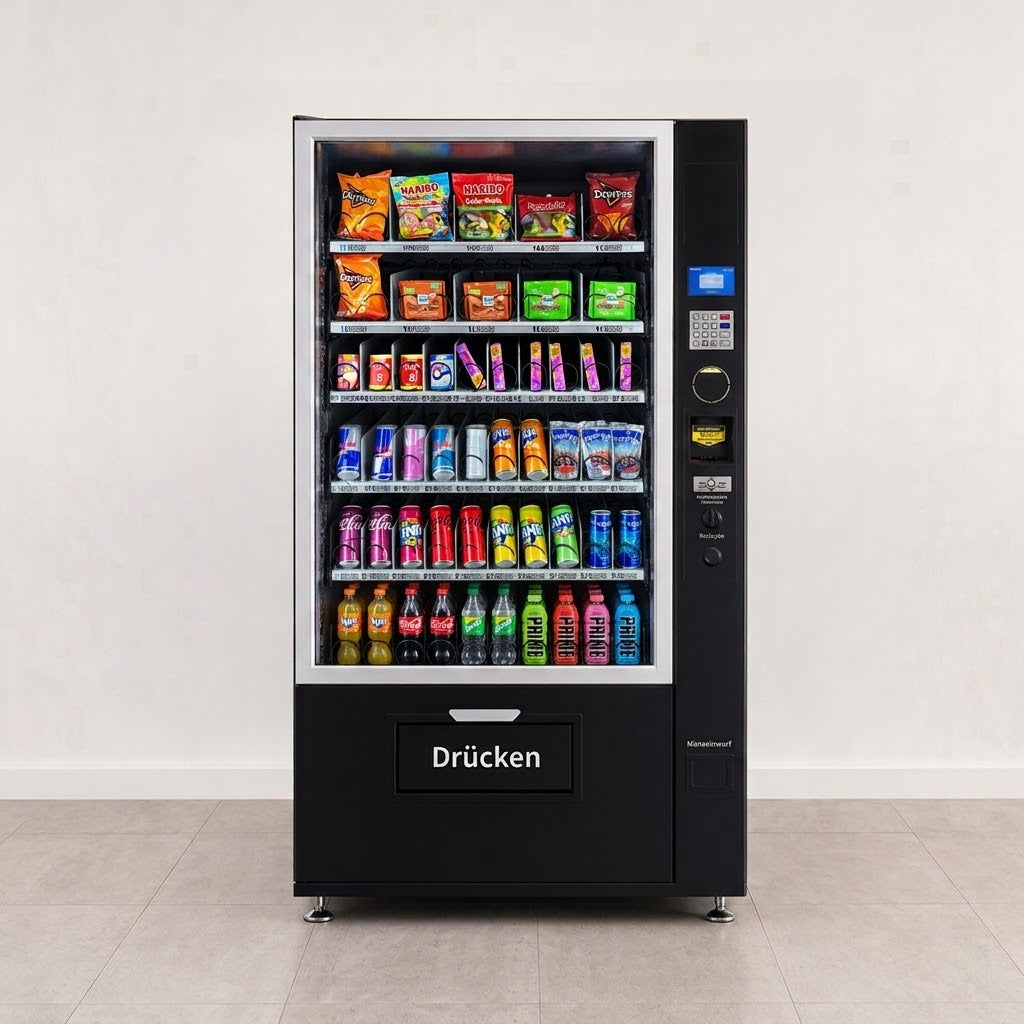 Snackautomat mit kleinem Display