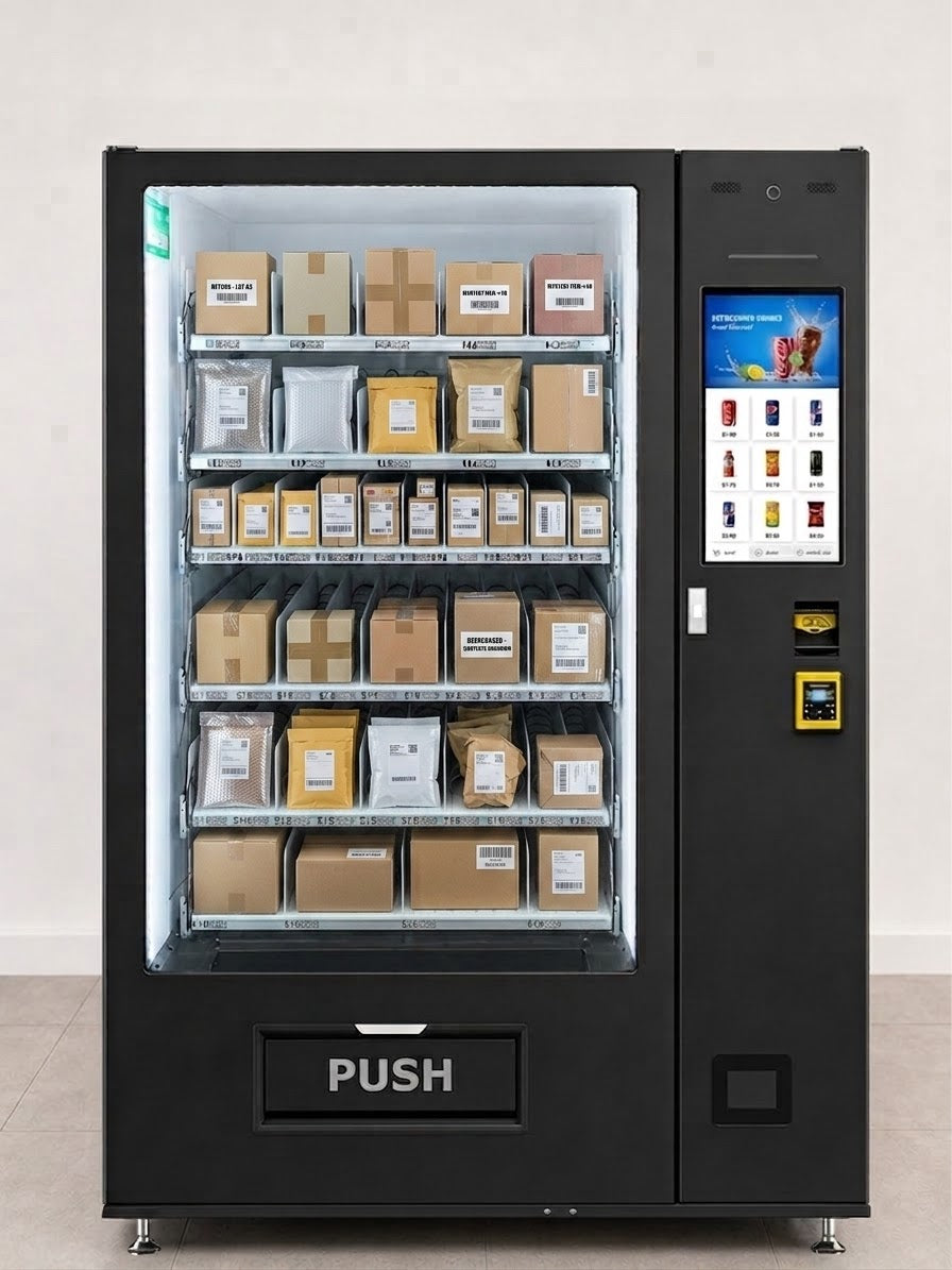 Secret Pack Automat 22 Zoll mit Förderbander
